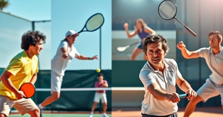 Tennis, Pickleball, Badminton, or Squash: Which Racket Sport Dominates in 2024?