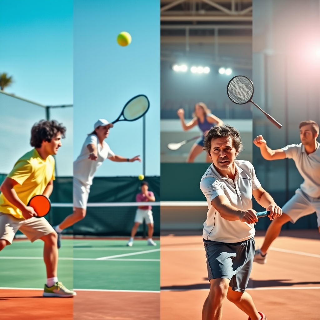 Tennis, Pickleball, Badminton, or Squash: Which Racket Sport Dominates in 2024?