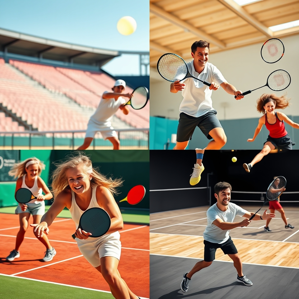 Tennis, Pickleball, Badminton, or Squash: Which Racket Sport Dominates in 2024?